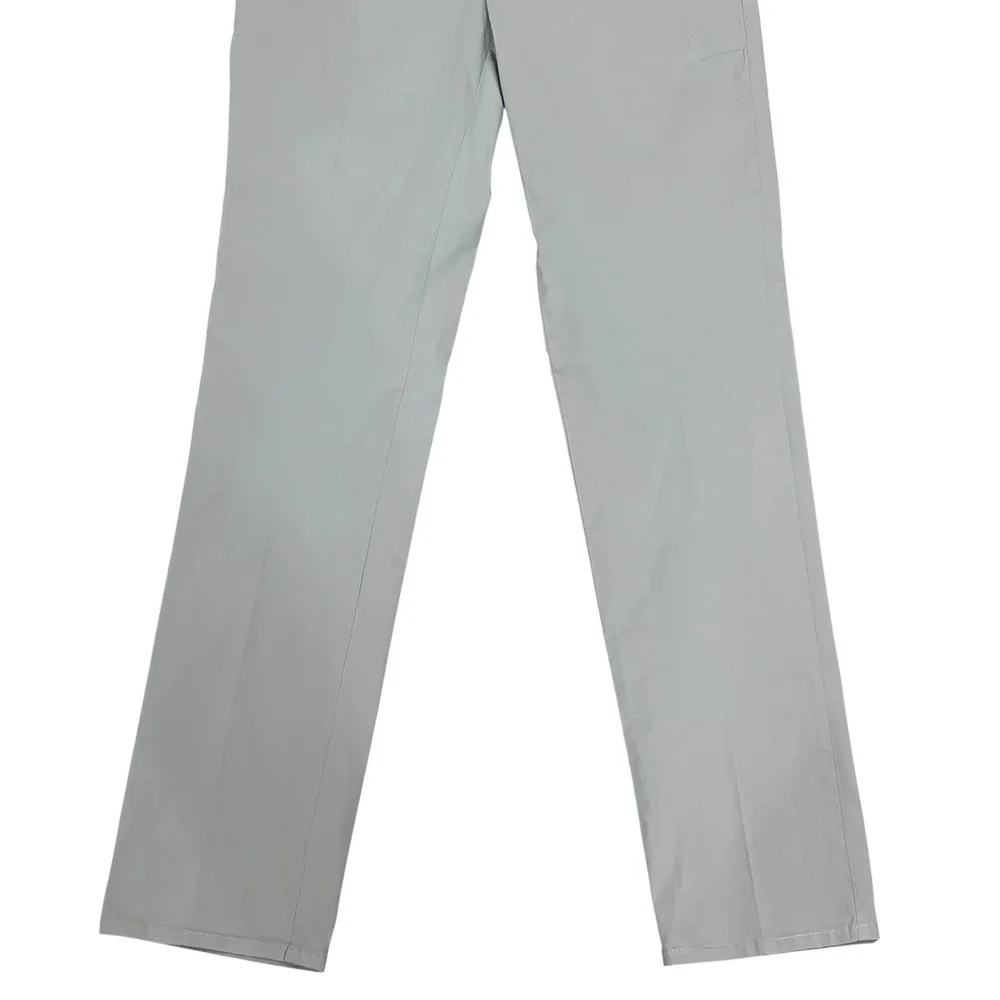 Peter‎ Millar Mens Grey Cotton Silk Blend Chino Pants MS20B50 Size 34